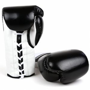 Gants MMA professionnels avec cuir PU et cuir de vachette-Évacuation de l'humidité pour la fermeture pour l'entraînement Sparring-Tailles pour enfants adultes - Product Image 3