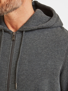 เสื้อมีฮู้ดขนาดใหญ่แบบสวมหัวมีกระเป๋าเสื้อมีฮู้ดผ้าฟลีซเฮฟวี่เวทระบายอากาศได้ดีสำหรับผู้ชายและผู้หญิง - Product Image 4