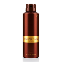 Mauboussin 200ml Cristal Oud Parfum Boisé Longue Durée Déodorant & Anti-transpirant Spray Homme France