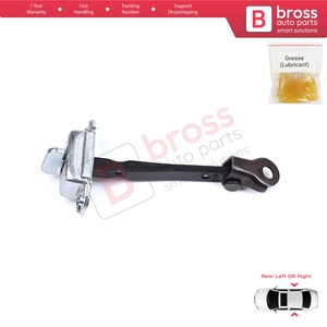 BDP1322 limiteur de sangle de contrôle d'arrêt de charnière de porte arrière pour Citroen C1 Peugeot 108 Toyota Aygo MK2 2014-On poignée de porte 5 portes - Product Image 4