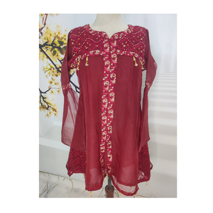 ชุดสูทแฟนซีของผู้หญิงปากีสถาน Salwar Kameez ชุดแฟนซีแบบชนเผ่าหนักเย็บ Punjabi มีจำหน่ายชุดแฟนซีสำหรับใส่ไปงานปาร์ตี้ - Product Image 1