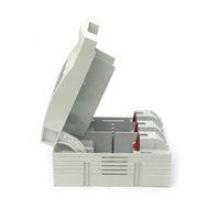 Interruptor Seccionador de Fusibles de Tres Polos HR17 NT/NH, 3 Polos, 160A, 250A, 400A, 630A, con Base de Barra Colectora