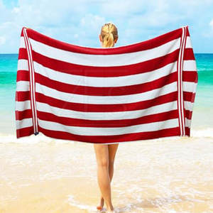 Serviettes de plage légères de haute qualité sur mesure Vente chaude Nouvelle conception Serviettes de plage pour adulte - Product Image 6