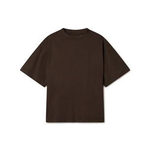 OEM servicio personalizado diseño 100% algodón hombres camisetas venta al por mayor moda desgaste Terry tela camiseta para la venta - Product Image 6