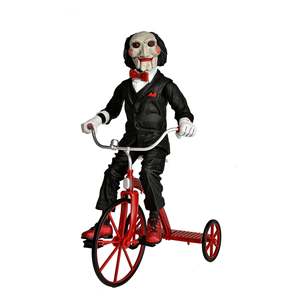 Billy Action Figure Saw 12' 30 cm Military Toy Tricycle <b>ABS</b> Material New Includes Sound for Collecting Anime Accessories - Product Image 1