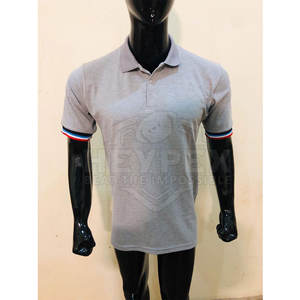 Recién llegado, camiseta Polo para hombre, camiseta Vintage de patrón sólido a la moda, camiseta Polo de manga corta de algodón pesado de gran tamaño - Product Image 6