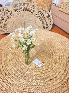 100% Natural Woven Water Hyacinth Round Square <b>Placemats</b> Seagrass Mats & Pads for Exporting - Product Image 6