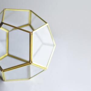 Terrario de Vidrio para Plantas, Forma y Color para Decoración del Hogar, Hecho a Mano, Calidad Premium, Decoración del Hogar Personalizada, Estilo Vintage Moderno - Product Image 5