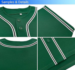 Camiseta de béisbol con diseño de retazos cosida personalizada para hombre, gran oferta, uniforme de calidad de exportación - Product Image 4