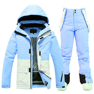 Traje de esquí impermeable personalizado de talla grande para hombre, chaqueta de Snowboard a prueba de viento, chaquetas de esquí coloridas transpirables para traje de esquí al aire libre - Product Image 6