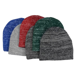 Gorro de Béisbol Clásico de Punto, Color Liso, de Invierno, de la Mejor Calidad, Jacquard, Transpirable, con Diseño de Copo de Nieve, Unisex, Ajustable - Product Image 1