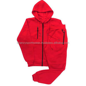 ชุดกีฬาฟิตเนสเทคฟลีซสำหรับผู้ชาย ชุดวอร์มสองชิ้น ออกแบบเองได้ - Product Image 6