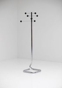 Ornamental Wrought Iron <b>Coat</b> Stand With <b>Decorative</b> Elements Adding Vintage Beauty To Classic Home Interiors - Product Image 5