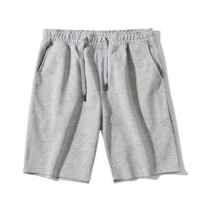 OEM logotipo personalizado bordado Diseño impreso 300g deportes ocio moda chino algodón pantalones cortos compuestos sueltos pantalones de cinco puntos - Product Image 5