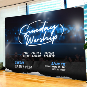 Pancarta de Vinilo Plegable Portátil de Gran Formato, Ligera, para Ferias Comerciales, Exposiciones y Promoción Empresarial - Product Image 3