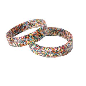 Joyería de resina de burbujas pequeñas multicolor para mujer, artesanía, mejor brazalete, mejor producto en venta - Product Image 1