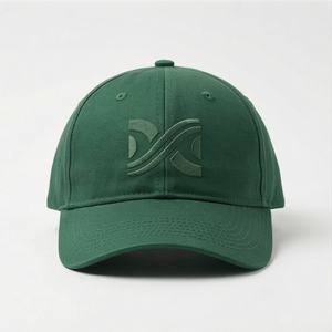 หมวกเบสบอลปักโลโก้ 6 แผง ผ้าฝ้าย 6 ชิ้น หมวกกีฬาคุณภาพสูง กันน้ำ ระบายอากาศได้ดี ปรับขนาดได้ สีตามสั่ง - Product Image 1