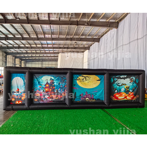 <span class=keywords><strong>2025</strong></span> thiết kế mới màu đen đáng sợ <span class=keywords><strong>Inflatable</strong></span> <span class=keywords><strong>Laser</strong></span> tag Arena Mê Cung <span class=keywords><strong>Inflatable</strong></span> mê cung bí ngô Halloween ngôi nhà ma ám để bán - Product Image 2