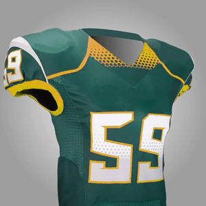 Camisetas de fútbol americano a medida Precios al por mayor Camisetas de fútbol Camisetas bordadas personalizadas Camiseta de fútbol americano - Product Image 4