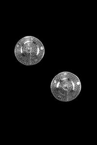 Pendientes de tuerca de filigrana India hechos a mano más vendidos Diseño de Cono chapado en plata de alta calidad con brillo brillante - Product Image 2