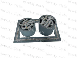 Ensemble de parfum de maison Ramadan Eid Mubarak Encens de oud arabe naturel Styles d'ange floral Brûleur de Bakhoor Madkhan Artisanat naturel - Product Image 2