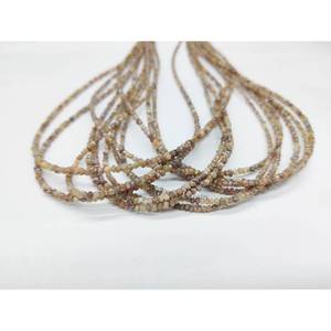 Perles de diamants bruts naturels non taillés de qualité AAA+ 2-3 mm, couleur champagne, pour la fabrication de bijoux - Product Image 3