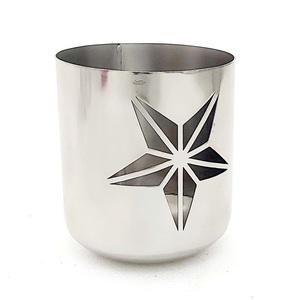 Porte-bougie votif en acier inoxydable poli miroir moderne, fabriqué à la main, découpe au laser, taille personnalisée, décoration de Noël pour la maison - Product Image 6