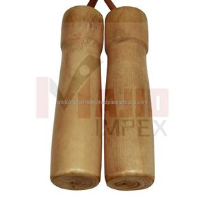 เชือกกระโดดสำหรับฟิตเนส,มือจับไม้คุณภาพสูงพร้อมโลโก้ตามสั่ง - Product Image 6