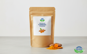 Cúrcuma Orgánica en Polvo 100% Pura, Alto Contenido de Curcumina, Seca, Grado Alimenticio Crudo Certificado HP Valia, Proveedor a Granel de la India para Cocina - Product Image 3