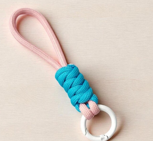 Llavero Cuerda Trenzada Cordón, Correa Antipérdida Multicolor - Product Image 2
