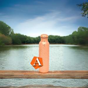 Wholesale Eco-Friendly Ayurveda Wellness Pure Copper <b>Water</b> <b>Bottle</b> Certified Health Benefits Low Price <b>Metal</b> Copper <b>Water</b> <b>Bottle</b> - Product Image 2