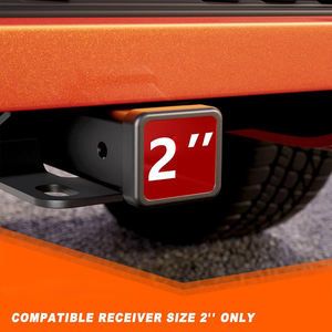 Verstellbare Anhängerkupplung mit Haken Tri-Ball 2 und 2,5-Zoll-Aufnahme 6 Zoll Absenkung 17000 LBS Diebstahlsichere Anhängerkupplung - Product Image 4