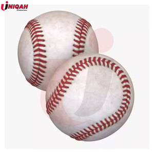 Balle d'entraînement de baseball en liège de haute qualité taille standard collège officiel balle d'entraînement de baseball en liège vente en gros de logo personnalisé - Product Image 2