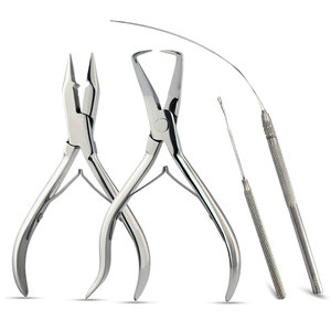 Tóc Của Tôi Công Cụ Chuyên Nghiệp Công Cụ <span class=keywords><strong>Kit</strong></span> Cho Phần Mở Rộng Tóc Loại Bỏ Nhíp <span class=keywords><strong>Micro</strong></span> Liên kết Hạt Kéo Móc Và Microbead Vòng - Product Image 1