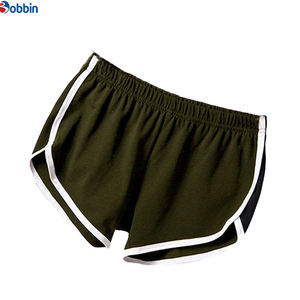 Shorts d'été pour femmes de qualité supérieure BOBBIN INDUSTRIES, taille plus, couleur unie, pantalon de yoga de plage, élastique, séchage rapide, respirant - Product Image 3