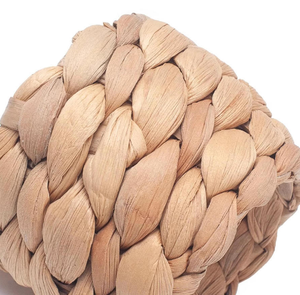 Anneaux de serviette en jacinthe d'eau tissés à la main Décor de table rustique écologique pour les mariages, les restaurants et les repas à la maison - Product Image 3