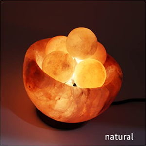 High Quality Himalayan Pink Salt Lamp Bowl Lamps With Heated Massage Balls Low Price - Product Image 5