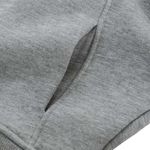 <b>Crop</b> Top Hoodie Solid Color Zipper <b>Up</b> Design Fleece Knit <b>Crop</b> Top Hoodie Daily Use Lightweight Plus Size Zipper Hoodies - Product Image 5