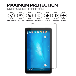 Protector de pantalla ANTISHOCK para tableta Trekstor SurfTab Theatre 133, mayor legibilidad y durabilidad - Product Image 2