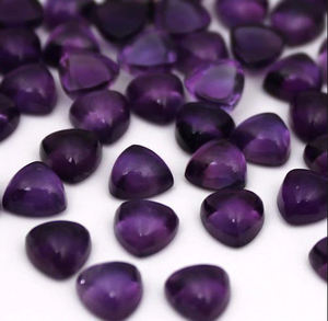 Amatista brasileña forma de corte ovalado cabujón corte suelto calibrado tamaño piedra preciosa para joyería uso a precios asequibles OEM - Product Image 1