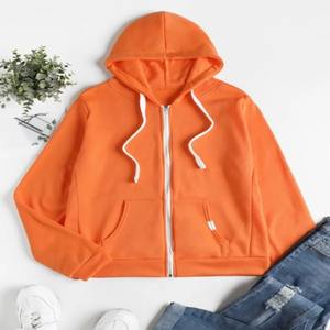 Women's 100% Cotton Long Sleeve Pullovers Spring Autumn Solid Color Hoodies Fashionable Track <b>Suit</b> Warm <b>Christmas</b> Casual - Product Image 5