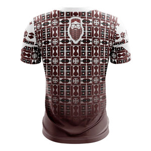 T-shirt sportif à manches courtes pour homme Time To Ride, impression par sublimation, séchage rapide, coupe classique, col rond, motif rouge, noir, blanc - Product Image 5