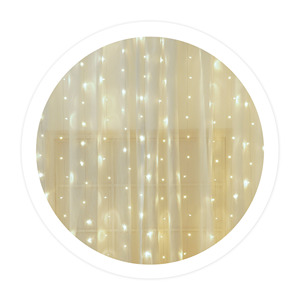 Tenda luminosa a LED 3x1m. luminosa luce rossa (GSC 204605008) - Product Image 1