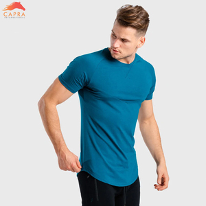 Logo personnalisé professionnel impression léger meilleure conception hommes T-Shirt de sport pour vêtements de remise en forme - Product Image 2