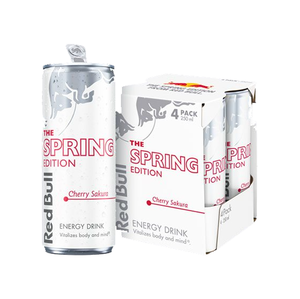 Wholesale Red Bulls Sakura Cherry Blossom Spring Edition 2026 Sugar Free 24x250ml Cans Limited Seasonal Release - Product Image 4