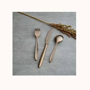 For Kids Silver Polished Cutlery <b>Dinner</b> Knife Spoons and Fork Stainless Steel Metal Decorative Pink <b>Plastic</b> End Handle - Product Image 2