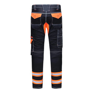Factory Direct Reflective Safety <b>Work</b> Pants for Men OEM High Visibility Cargo <b>Trousers</b> <b>With</b> <b>Knee</b> <b>Pads</b> And Multiple Pockets - Product Image 3
