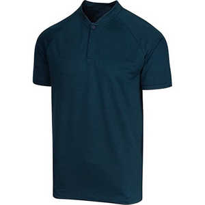 Los hombres más vendidos 100% algodón para camisetas de polo Peso ligero Snap-Button Placket Último diseño con puños acanalados Patrón sólido - Product Image 3