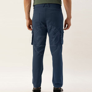 Pantalon cargo décontracté pour homme, de haute qualité, droit, léger, vêtements de sport, couleur unie, best-seller pour adultes - Product Image 3