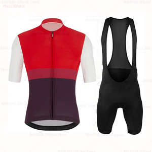 Vêtements de cyclisme à manches longues uniformes personnalisés veste en jersey polaire respirant conception de logo personnalisé vêtements de cyclisme ensemble de cyclisme - Product Image 3